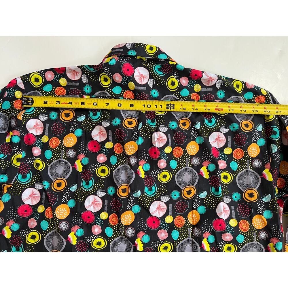 Jared Lang Men's Trim Fit Multicolor Button-Up Shirt AH-T-744 Size 2XL - Picture 12 of 12